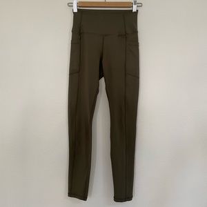 Ethos Leggings Olive Size Small